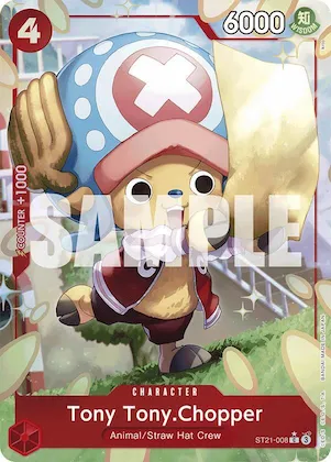 Tony Tony.Chopper (Parallel) #st21-008 – Starter Deck EX: Gear 5