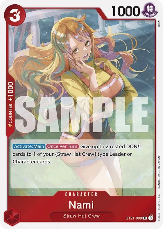 Nami #st21-009 – Starter Deck EX: Gear 5