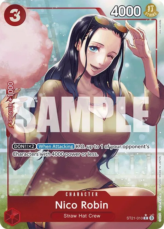 Nico Robin (Parallel) #st21-010 – Starter Deck EX: Gear 5