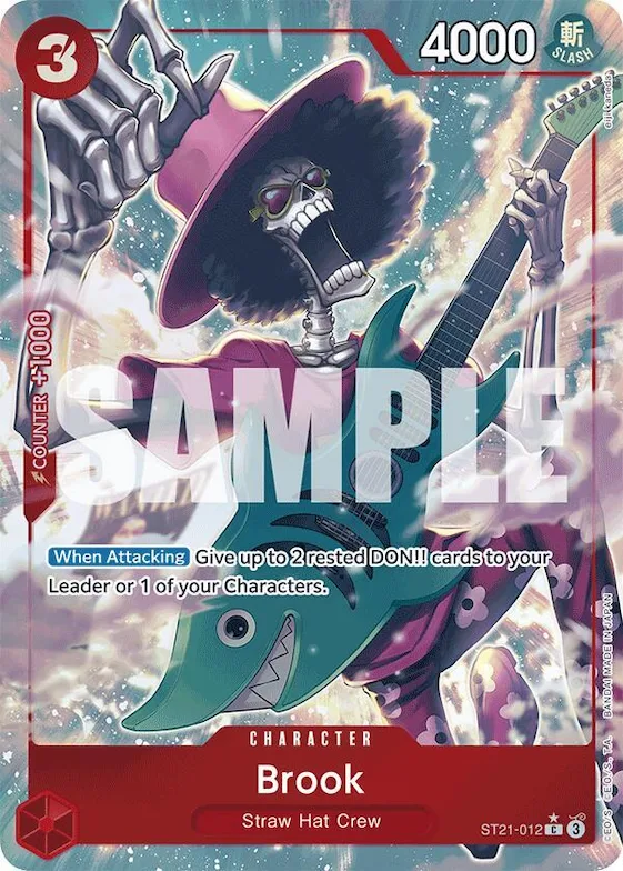 Brook (Parallel) #st21-012 – Starter Deck EX: Gear 5