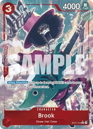 Brook (Parallel) #st21-012 – Starter Deck EX: Gear 5