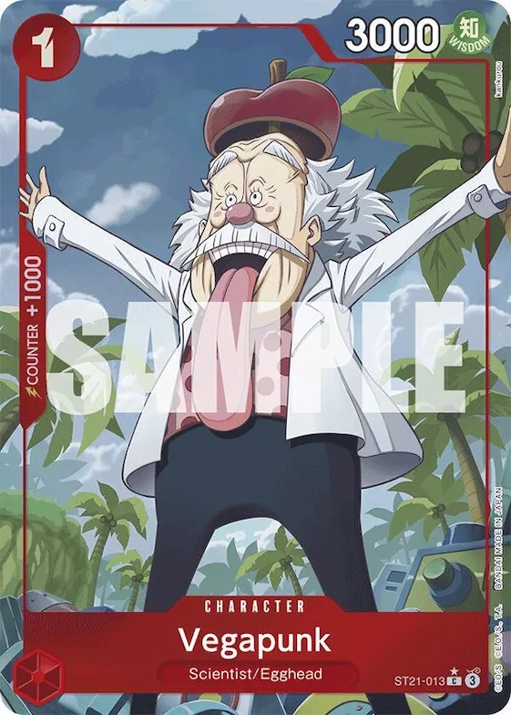 Vegapunk (Parallel) #st21-013 – Starter Deck EX: Gear 5