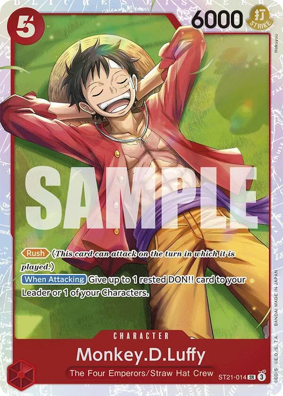 Monkey.D.Luffy (014) #st21-014 – Starter Deck EX: Gear 5