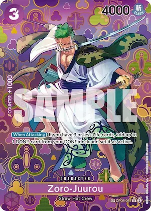 Zoro-Juurou (SP) #op5-067 – Emperors in the New World
