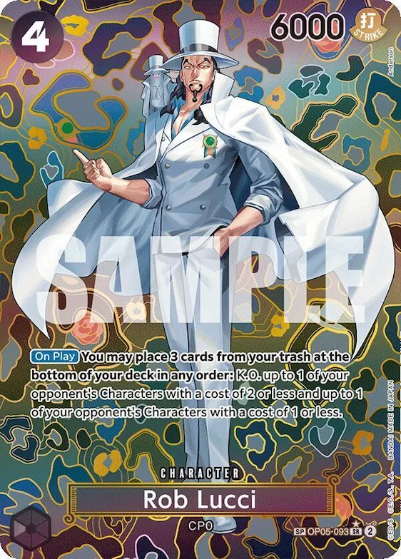 Rob Lucci (SP) #op5-093 – Emperors in the New World