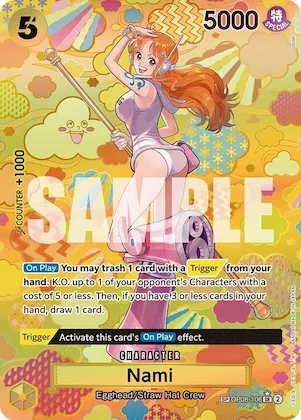 Nami (SP) #op8-106 – Emperors in the New World
