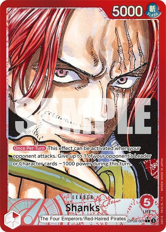 Shanks (001) (Parallel) #op9-001 – Emperors in the New World
