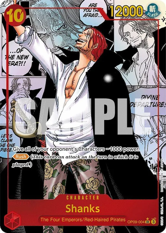 Shanks (004) (Manga) #op9-004 – Emperors in the New World