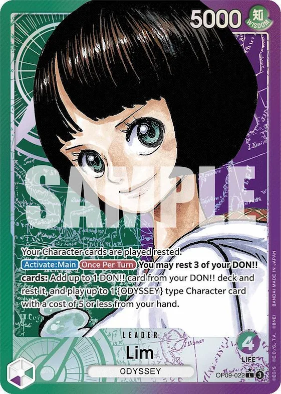 Lim (022) (Parallel) #op9-022 – Emperors in the New World