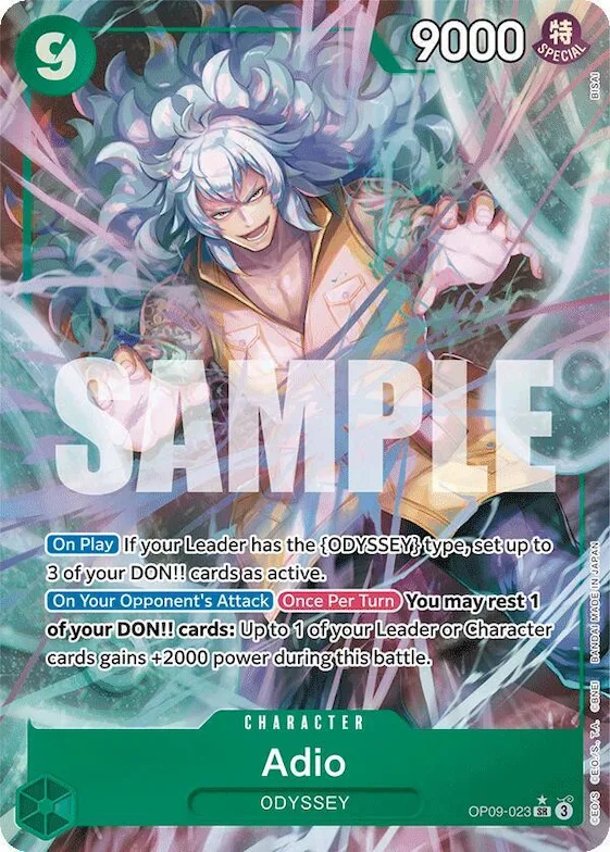 Adio (Parallel) #op9-023 – Emperors in the New World