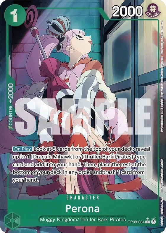 Perona (Parallel) #op9-034 – Emperors in the New World