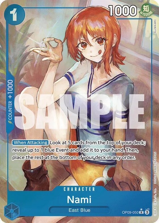 Nami (050) (Parallel) #op9-050 – Emperors in the New World