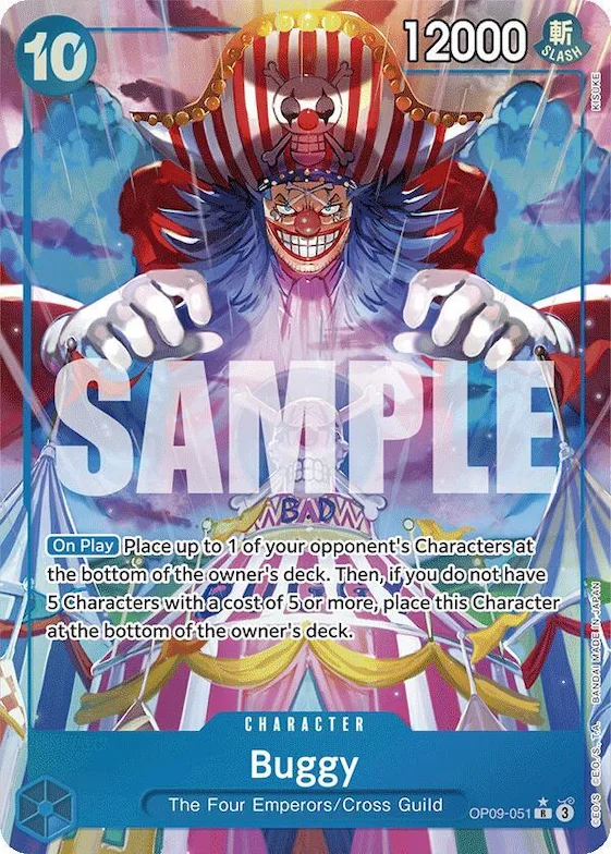 Buggy (051) (Alternate Art) #op9-051 – Emperors in the New World