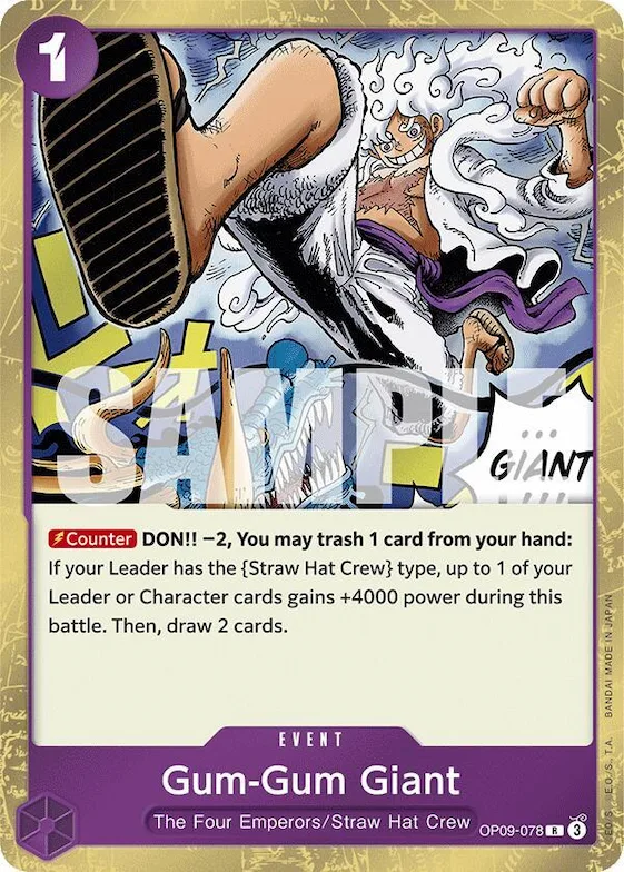 Gum Gum Gigant op9-078 – OP09 – Emperors in the New World