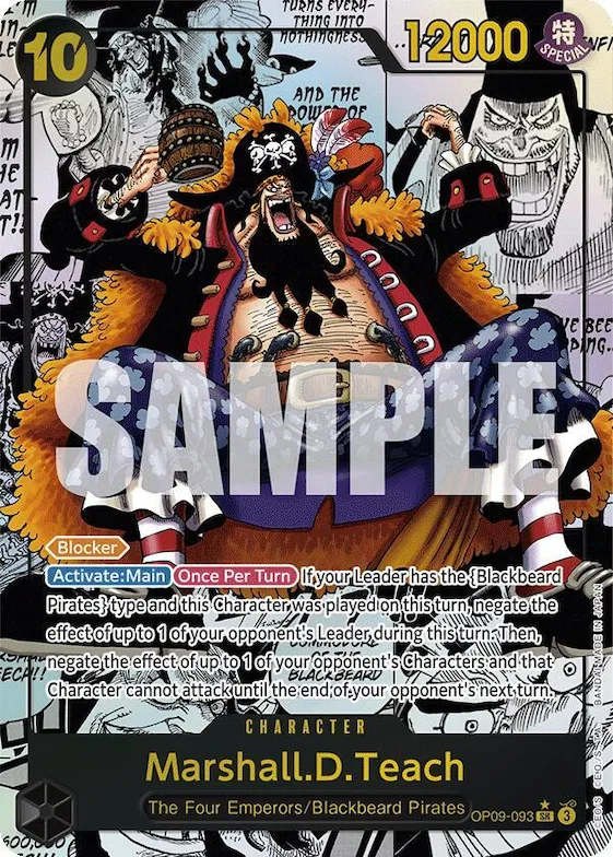 Marshall.D.Teach (093) (Manga) #op9-093 – Emperors in the New World