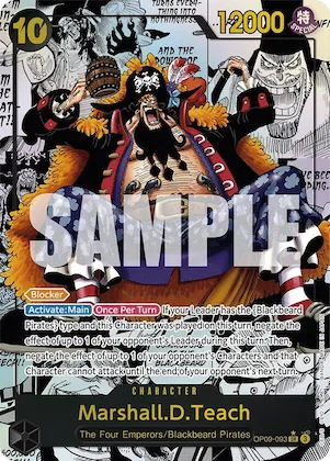 Marshall.D.Teach (093) (Manga) #op9-093 – Emperors in the New World