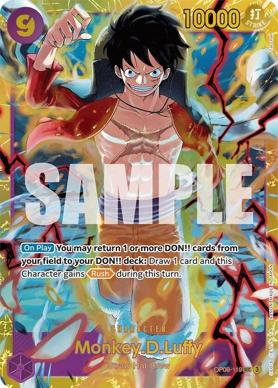 Monkey.D.Luffy (119) #op9-119 – Emperors in the New World