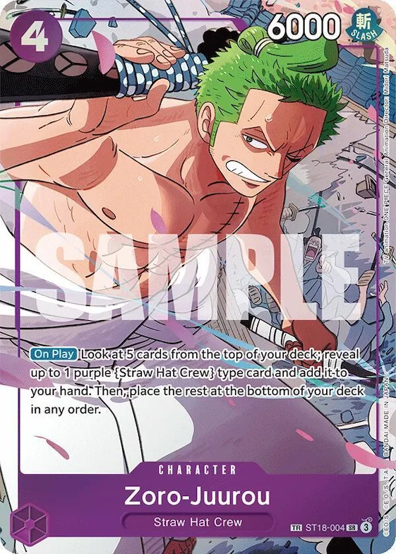 Zoro-Juurou (ST18-004) #st18-004 – Emperors in the New World