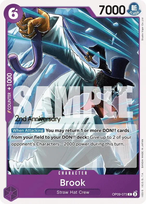 Brook (073) #op9-073 – Emperors in the New World: 2nd Anniversary Tournament Cards