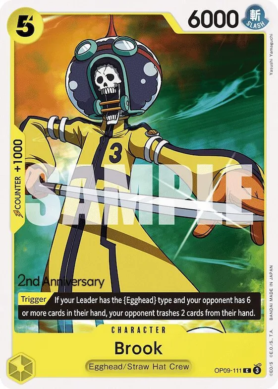 Brook (111) #op9-111 – Emperors in the New World: 2nd Anniversary Tournament Cards