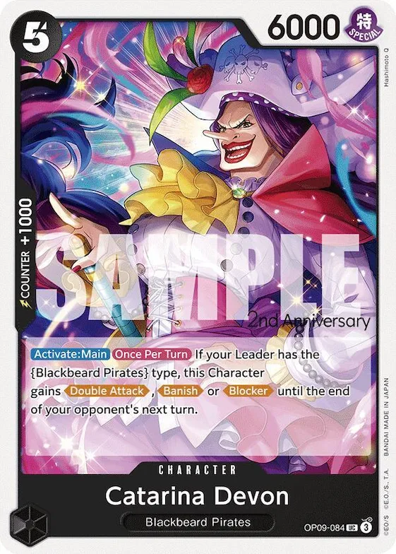 Catarina Devon op9-084 – OP09 – Emperors in the New World: 2nd Anniversary Tournament Cards