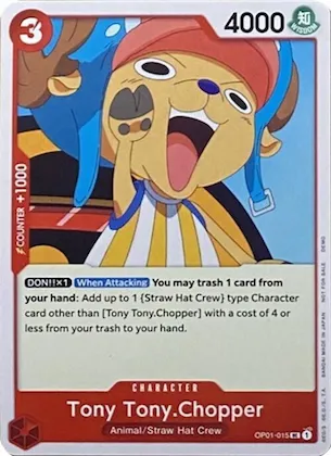 Tony Tony.Chopper (015) #op1-015 – One Piece Demo Deck Cards