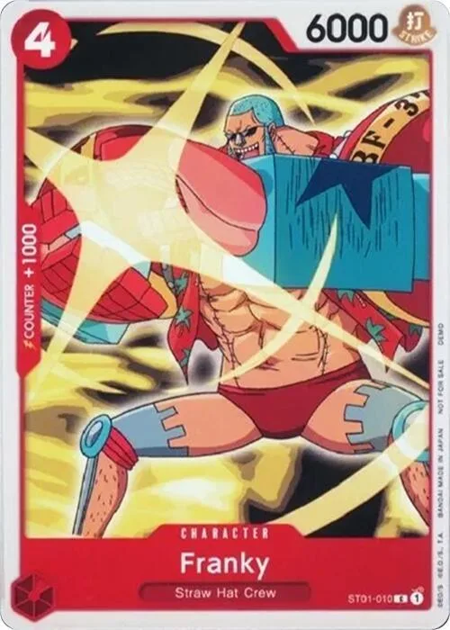 Franky (010) #st1-010 – One Piece Demo Deck Cards