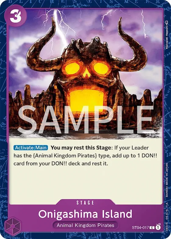 Onigashima Island #st4-017 – Revision Pack Cards