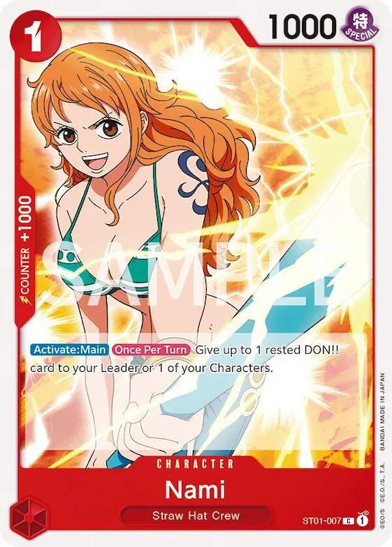 Nami #st1-007 – Revision Pack Cards