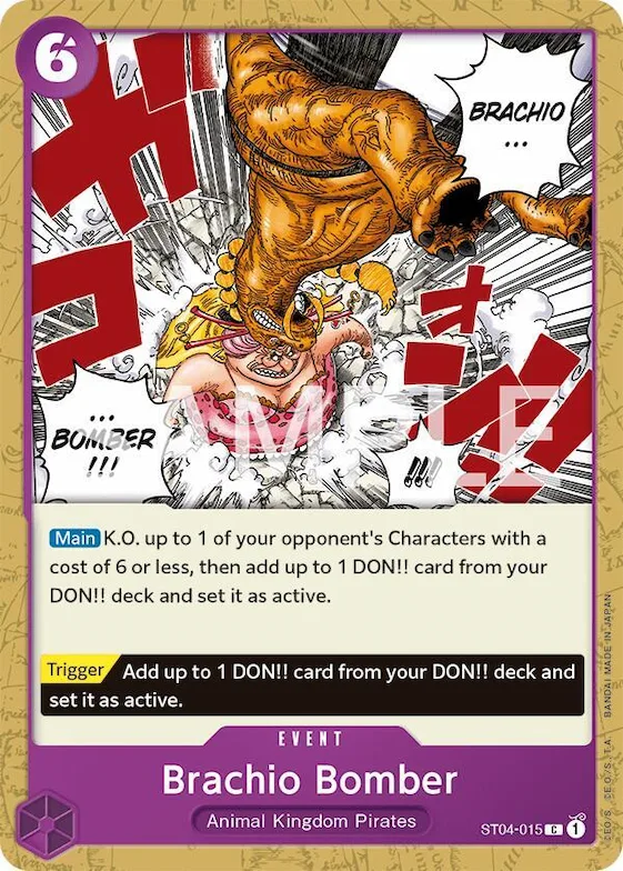 Brachio Bomber #st4-015 – Revision Pack Cards
