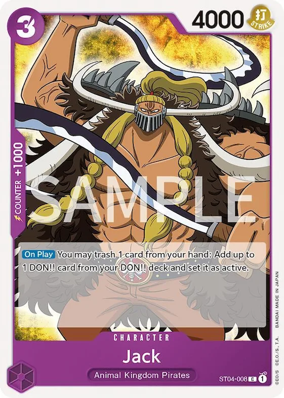 Jack #st4-008 – Revision Pack Cards