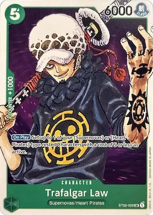 Trafalgar Law #st2-009 – Revision Pack Cards