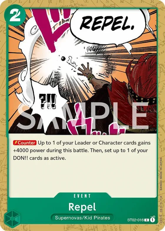 Repel #st2-016 – Revision Pack Cards