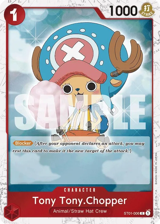 Tony Tony.Chopper (ST01-006) (Jolly Roger Foil) #st1-006 – Premium Booster -The Best-