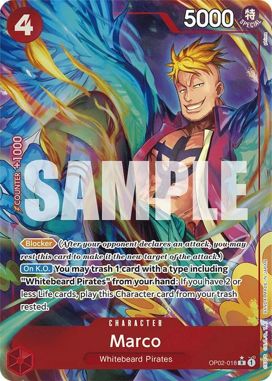 Marco (Alternate Art) #op2-018 – Premium Booster -The Best-