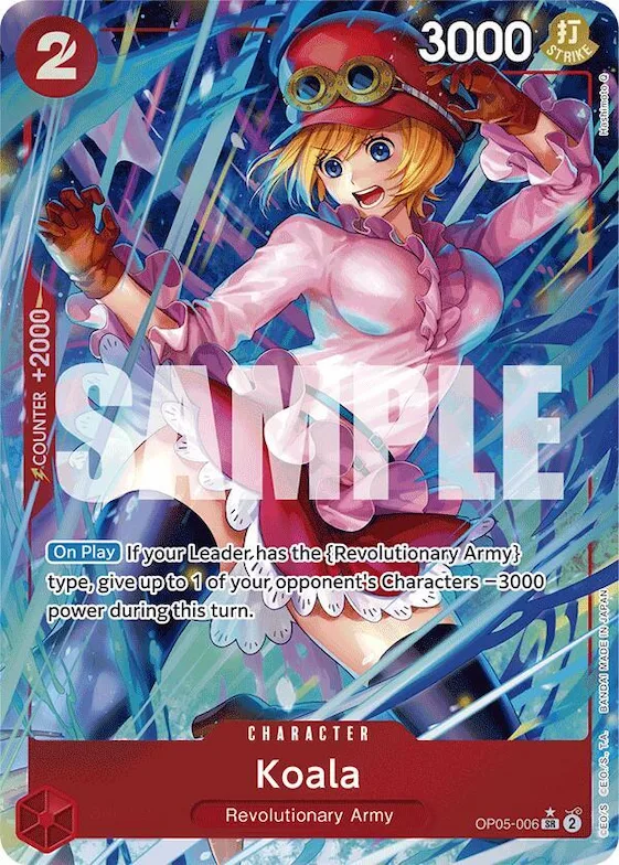 Koala (Alternate Art) #op5-006 – Premium Booster -The Best-