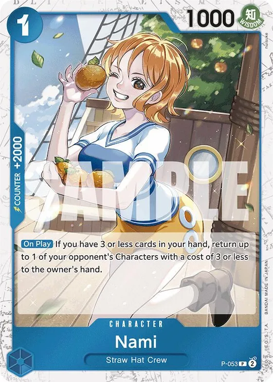 Nami (P-053) (Jolly Roger Foil) #p-053 – Premium Booster -The Best-