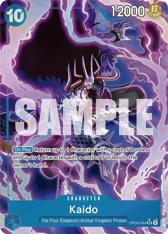 Kaido (OP04-044) (Alternate Art) #op4-044 – Premium Booster -The Best-