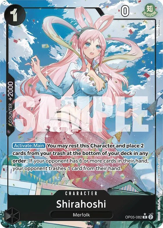 Shirahoshi (OP05-082) (Full Art) #op5-082 – Premium Booster -The Best-