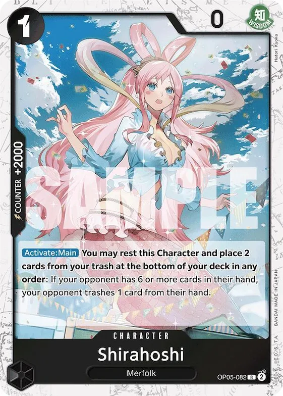 Shirahoshi (OP05-082) (Jolly Roger Foil) #op5-082 – Premium Booster -The Best-