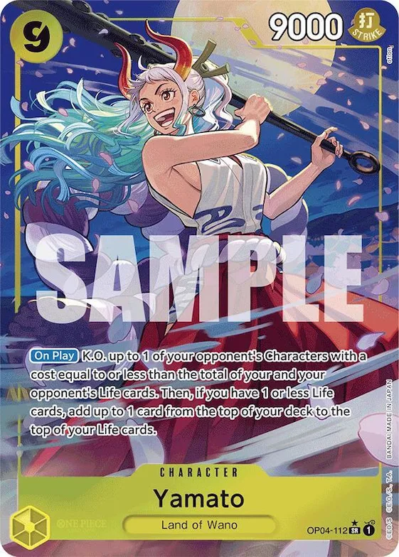 Yamato (OP04-112) (Alternate Art) #op4-112 – Premium Booster -The Best-