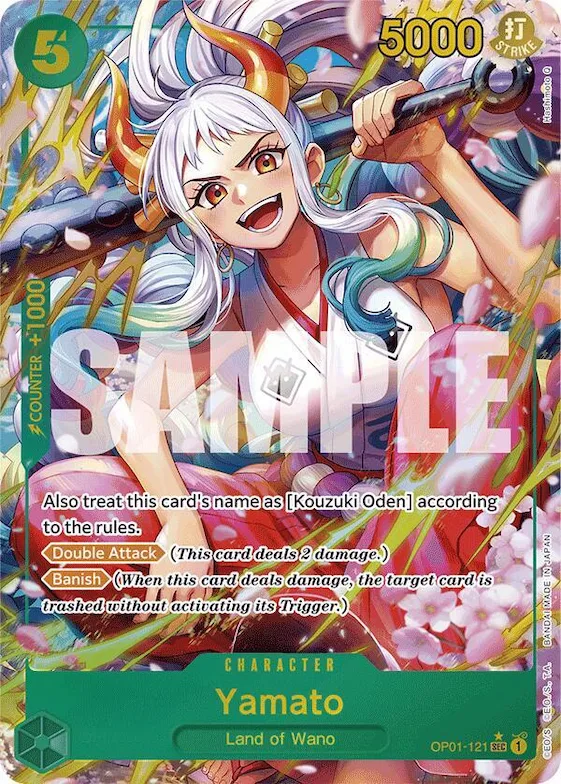 Yamato (OP01-121) (Alternate Art) #op1-121 – Premium Booster -The Best-