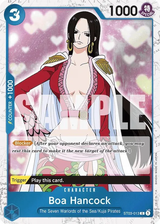 Boa Hancock (ST03-013) (Jolly Roger Foil) #st3-013 – Premium Booster -The Best-