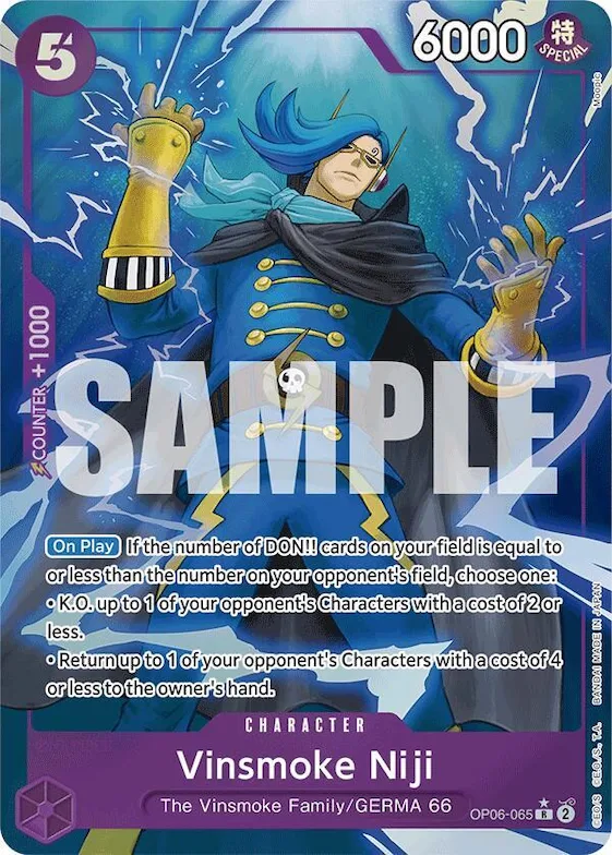 Vinsmoke Niji (OP06-065) (Full Art) #op6-065 – Premium Booster -The Best-