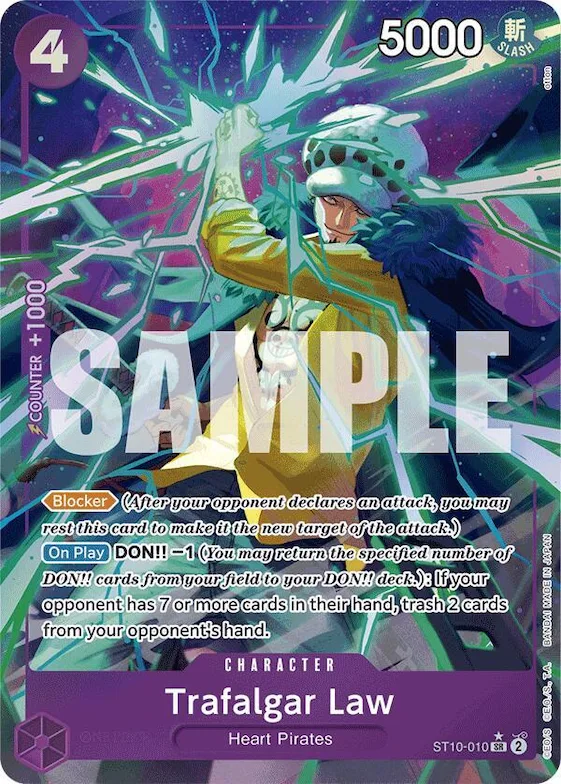 Trafalgar Law (ST10-010) (Alternate Art) #st10-010 – Premium Booster -The Best-