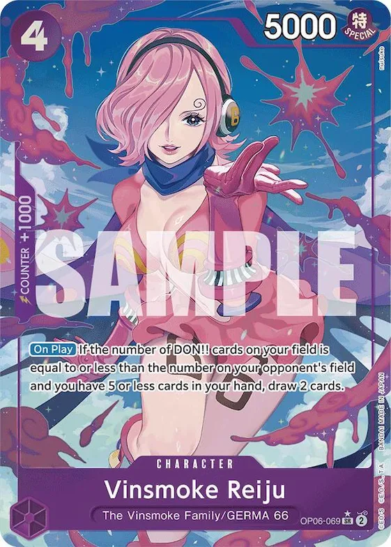Vinsmoke Reiju (OP06-069) (Alternate Art) #op6-069 – Premium Booster -The Best-