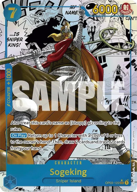 Sogeking (Manga) #op3-122 – Premium Booster -The Best-