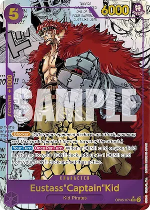 Eustass"Captain"Kid (OP05-074) (Manga) #op5-074 – Premium Booster -The Best-