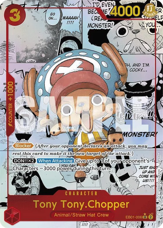 Tony Tony.Chopper (EB01-006) (Manga) #eb1-006 – Premium Booster -The Best-