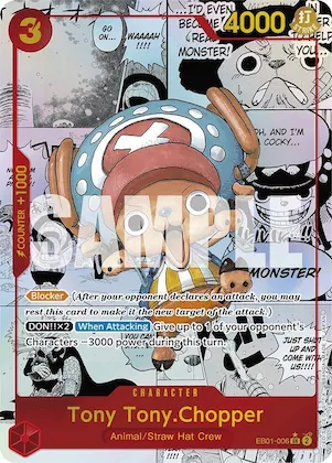 Tony Tony.Chopper (EB01-006) (Manga) #eb1-006 – Premium Booster -The Best-